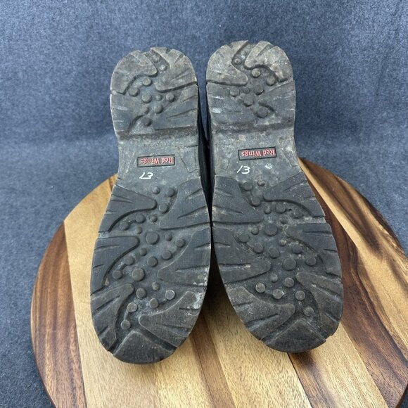 Red Wing Shoes Model 2240 Mens Size 11D King Toe Work Boots Brown Leather - Picture 10 of 14